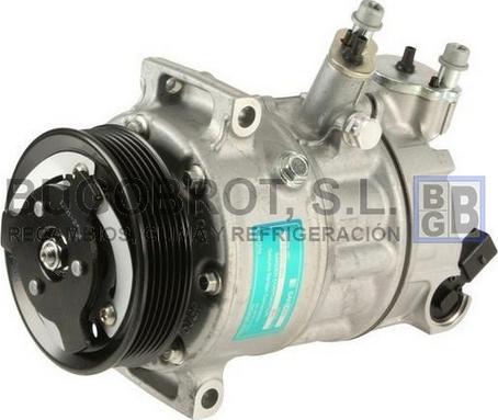 BUGOBROT 51-8675F - Компрессор кондиционера autospares.lv