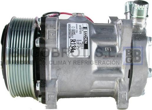 BUGOBROT 51-8100 - Компрессор кондиционера autospares.lv