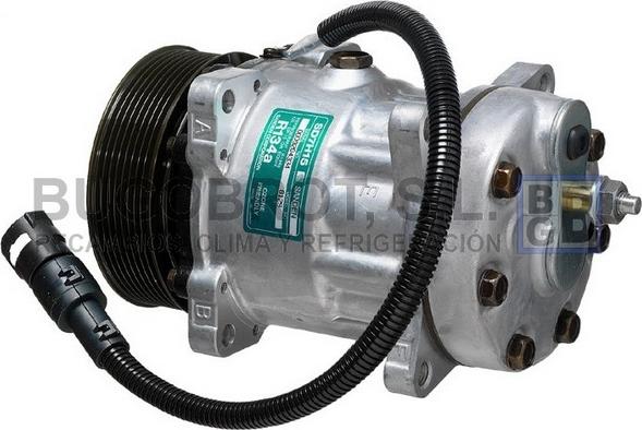 BUGOBROT 51-8129 - Компрессор кондиционера autospares.lv