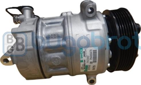 BUGOBROT 51-8800 - Компрессор кондиционера autospares.lv