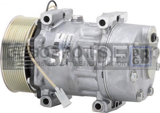 BUGOBROT 51-8263 - Компрессор кондиционера autospares.lv