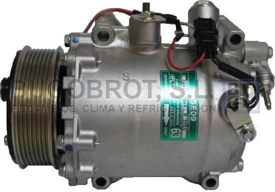 BUGOBROT 51-3753 - Компрессор кондиционера autospares.lv