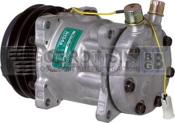 BUGOBROT 51-7972 - Компрессор кондиционера autospares.lv