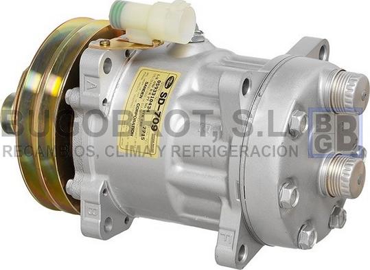 BUGOBROT 51-7477 - Компрессор кондиционера autospares.lv