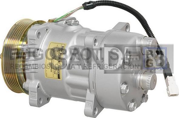 BUGOBROT 51-7518 - Компрессор кондиционера autospares.lv