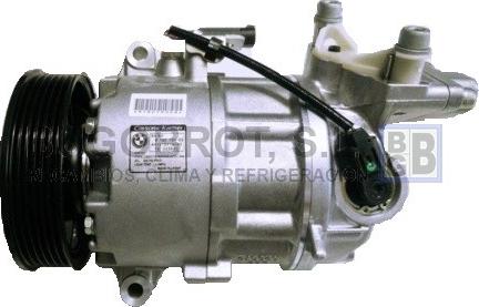 BUGOBROT 51-BW86001 - Компрессор кондиционера autospares.lv