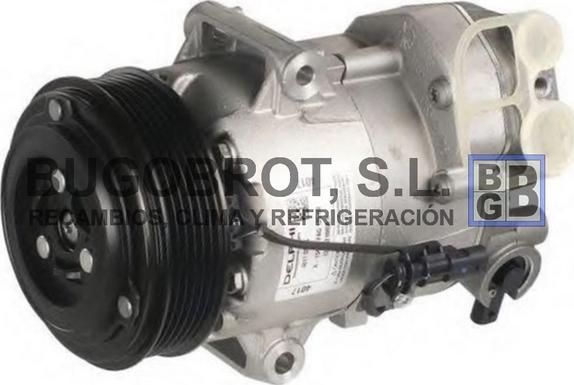 BUGOBROT 51-CD86016 - Компрессор кондиционера autospares.lv