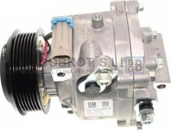 BUGOBROT 51-CD86013 - Компрессор кондиционера autospares.lv