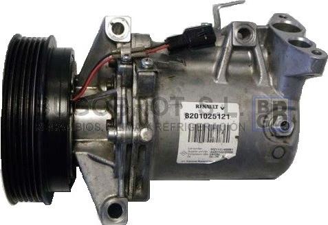 BUGOBROT 51-DA86001 - Компрессор кондиционера autospares.lv