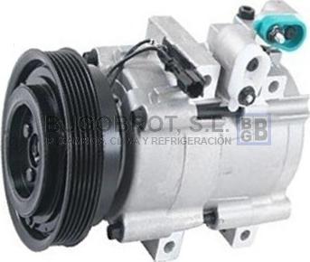 BUGOBROT 51-HY86008 - Компрессор кондиционера autospares.lv