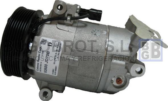 BUGOBROT 51-NI86006 - Компрессор кондиционера autospares.lv