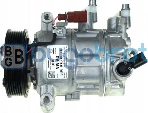 BUGOBROT 51-VW86005 - Компрессор кондиционера autospares.lv