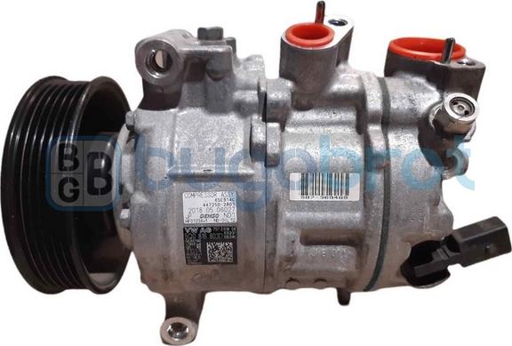 BUGOBROT 51-VW86006 - Компрессор кондиционера autospares.lv