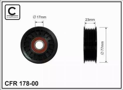 KRAFT AUTOMOTIVE 1222026 - Ролик, поликлиновый ремень autospares.lv