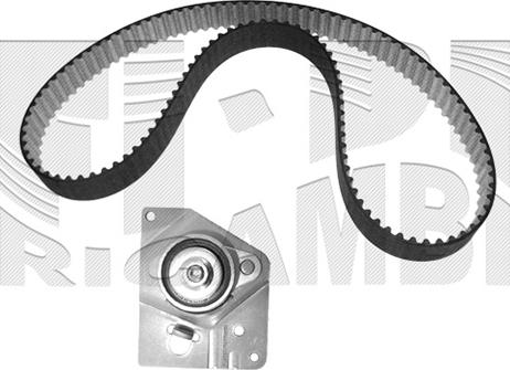 Caliber 0362KM - Комплект зубчатого ремня ГРМ autospares.lv