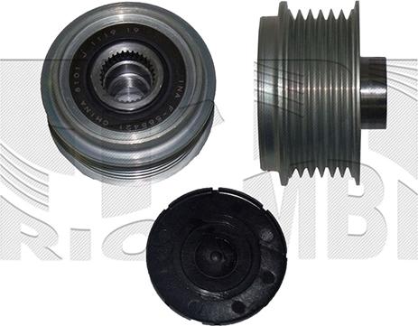 Caliber 88874 - Шкив генератора, муфта autospares.lv