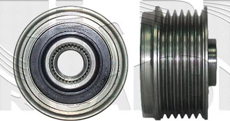 Caliber 88364 - Шкив генератора, муфта autospares.lv