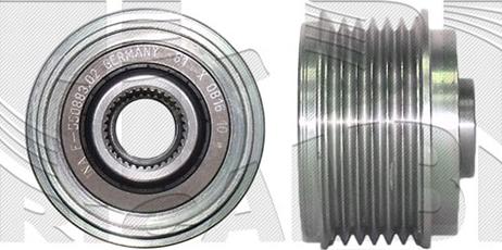 Caliber 88360 - Шкив генератора, муфта autospares.lv