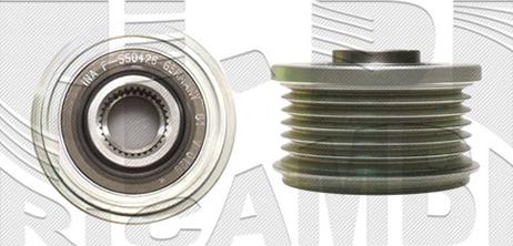 Caliber 87914 - Шкив генератора, муфта autospares.lv