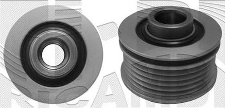 Caliber 20463 - Шкив генератора, муфта autospares.lv