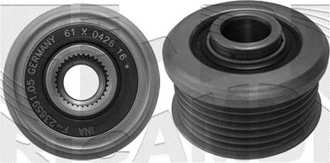 Caliber 20660 - Шкив генератора, муфта autospares.lv