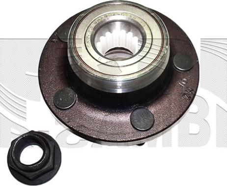 Caliber RC6032 - Подшипник ступицы колеса, комплект autospares.lv