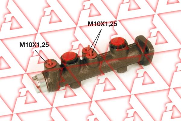 CAR 5129 - Главный тормозной цилиндр autospares.lv