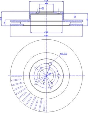 CAR 142.999 - Тормозной диск autospares.lv