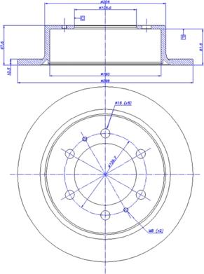 CAR 142.946 - Тормозной диск autospares.lv