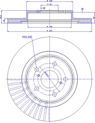 CAR 142.981 - Тормозной диск autospares.lv