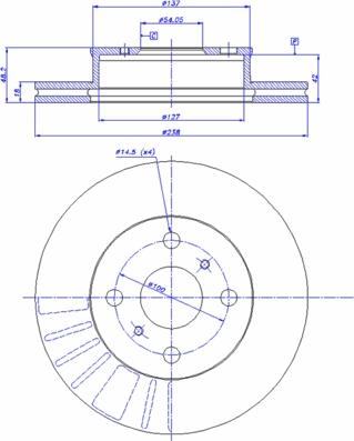 CAR 142.978 - Тормозной диск autospares.lv