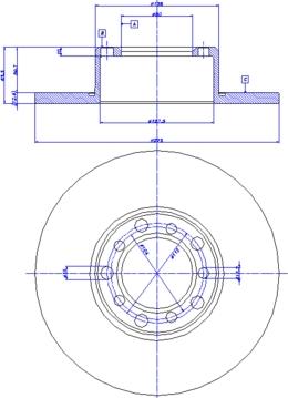 CAR 142.456 - Тормозной диск autospares.lv