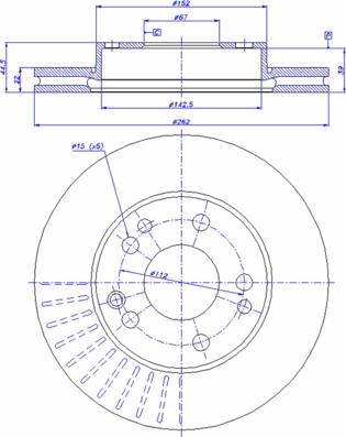 CAR 142.451 - Тормозной диск autospares.lv