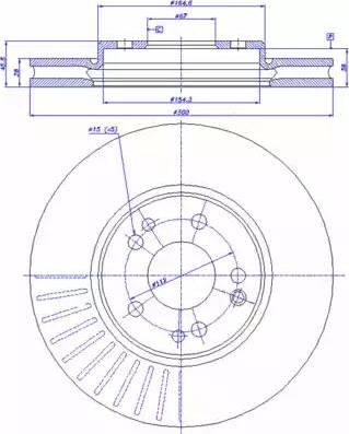 CAR 142.452 - Тормозной диск autospares.lv