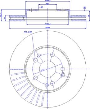 CAR 142.466 - Тормозной диск autospares.lv