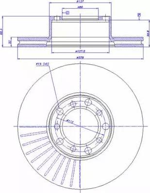 CAR 142.462 - Тормозной диск autospares.lv