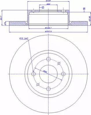 CAR 142.416 - Тормозной диск autospares.lv