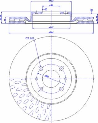 CAR 142.412 - Тормозной диск autospares.lv