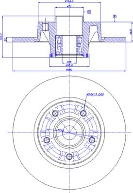 CAR 142.484 - Тормозной диск autospares.lv