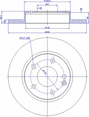 CAR 142.431 - Тормозной диск autospares.lv