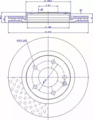 CAR 142.427 - Тормозной диск autospares.lv