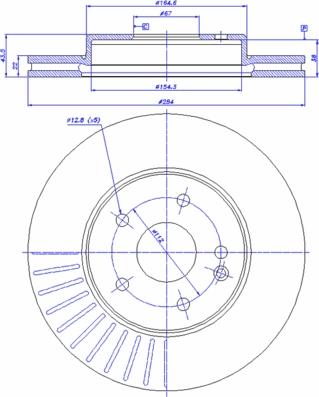 CAR 142.471 - Тормозной диск autospares.lv