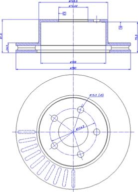 CAR 142.585 - Тормозной диск autospares.lv