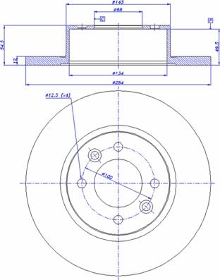 CAR 142.578 - Тормозной диск autospares.lv