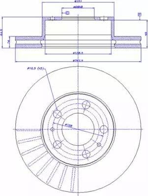 CAR 142.662 - Тормозной диск autospares.lv