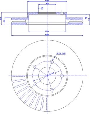 CAR 142.601 - Тормозной диск autospares.lv