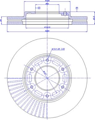 CAR 142.682 - Тормозной диск autospares.lv