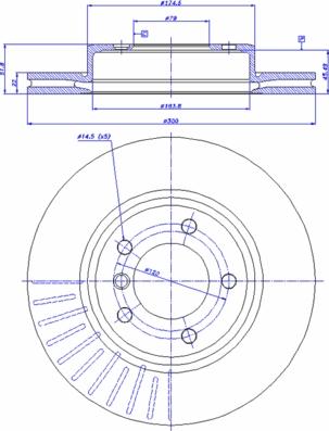 CAR 142.094 - Тормозной диск autospares.lv