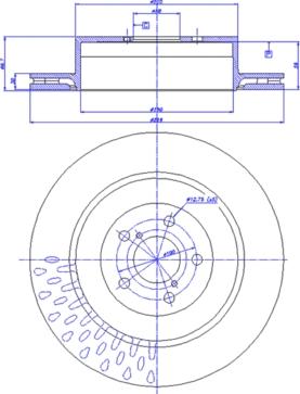 CAR 142.046 - Тормозной диск autospares.lv