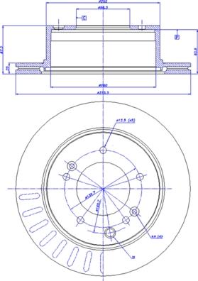 CAR 142.056 - Тормозной диск autospares.lv